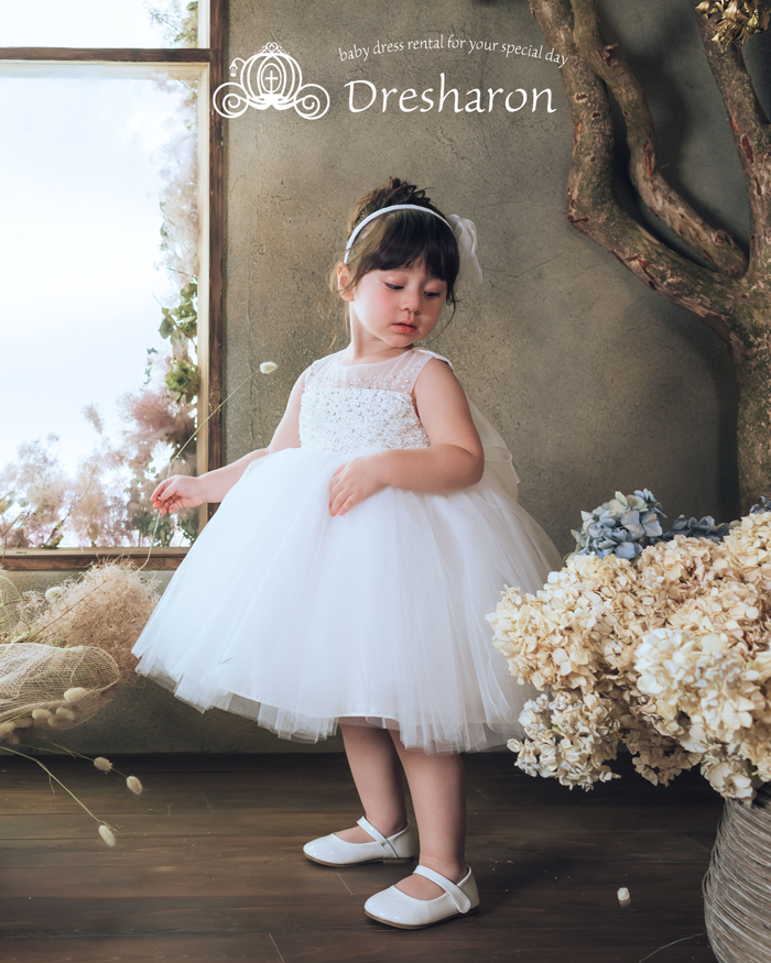 オーロラ – 結婚式ベビードレス/キッズドレス レンタル ドレシャロン